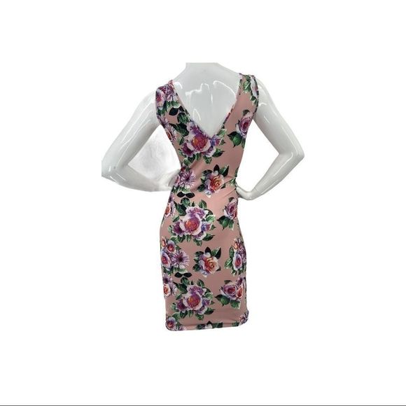 Zara Floral MIDI dress sz L - Picture 2 of 5
